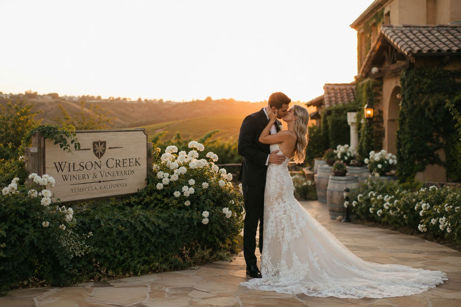 Wedding videography in Temecula wine country
